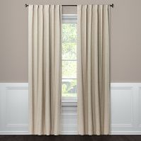 Photo 1 of 1pc Blackout Aruba Linen Window Curtain Panel - Threshold, 50" x 95"

