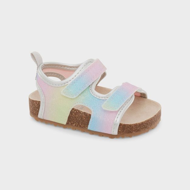 Photo 1 of Carter's Just One You® Baby Girls' Rainbow Sandals, SIZE 4

