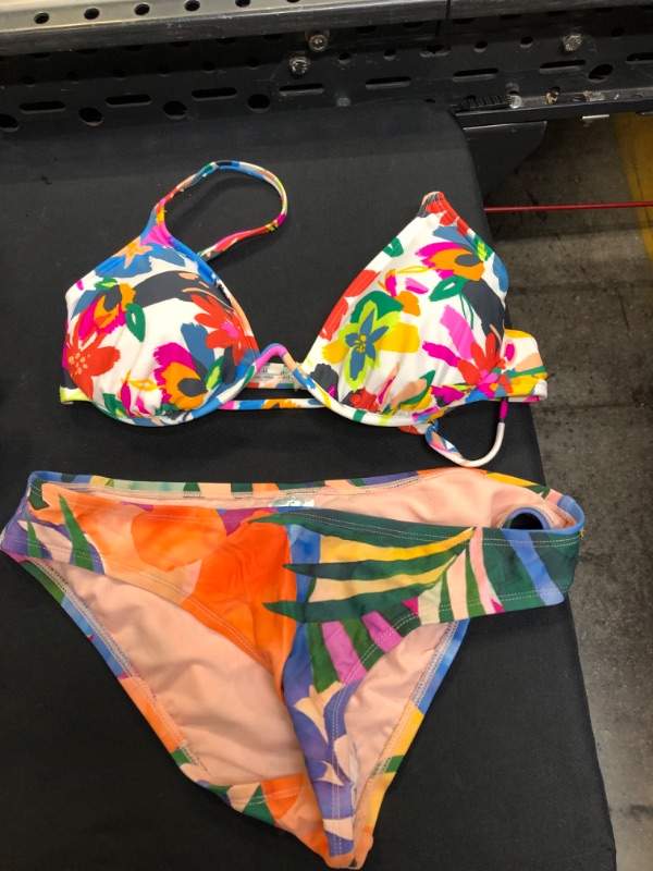 Photo 1 of 2 PC LOT, BIKINI SET TOP L   BOTTOMS M