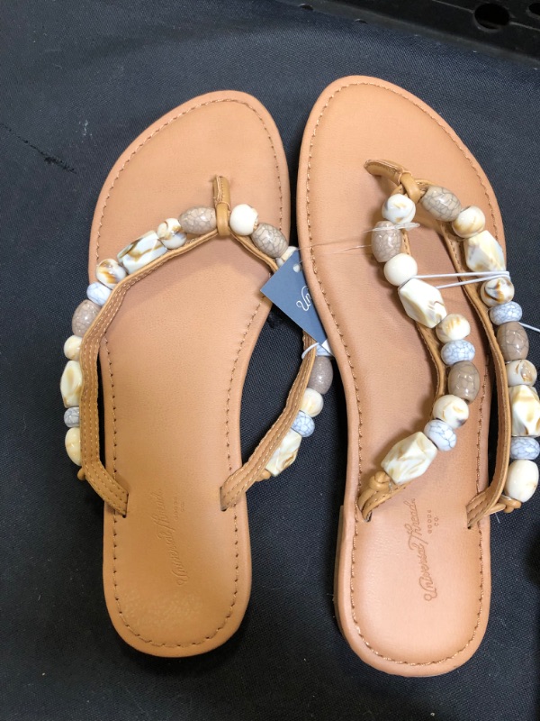 Photo 2 of Womens Cindy Beaded Flip Flop Sandals - Universal Thread™11
