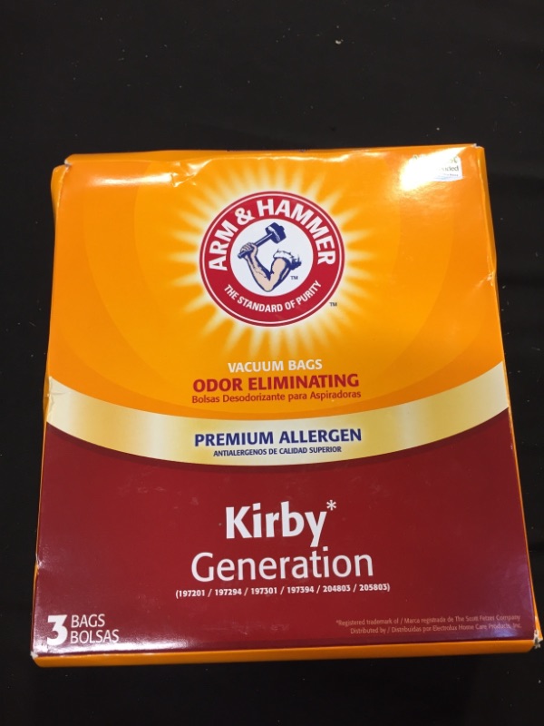 Photo 2 of Arm & Hammer 67940GQ Kirby Generation Vacuum Bag