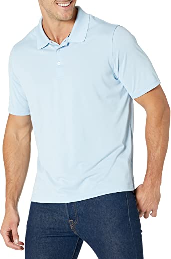 Photo 1 of Amazon Essentials Men's Regular-Fit Quick-Dry Golf Polo Shirt**---*size small