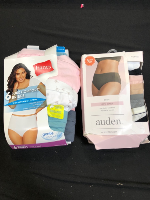 Photo 1 of 2 ITEM COUNT PACKS WOMANS BRIEFS SIZE M
