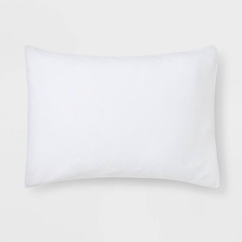 Photo 1 of 3 ITEM COUNT Standard Microfiber Micro Texture Comforter Sham - Room Essentials™
