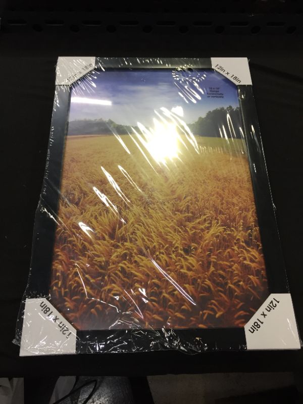 Photo 1 of 12" x 18" Profile Poster Frame Black - Room Essentials