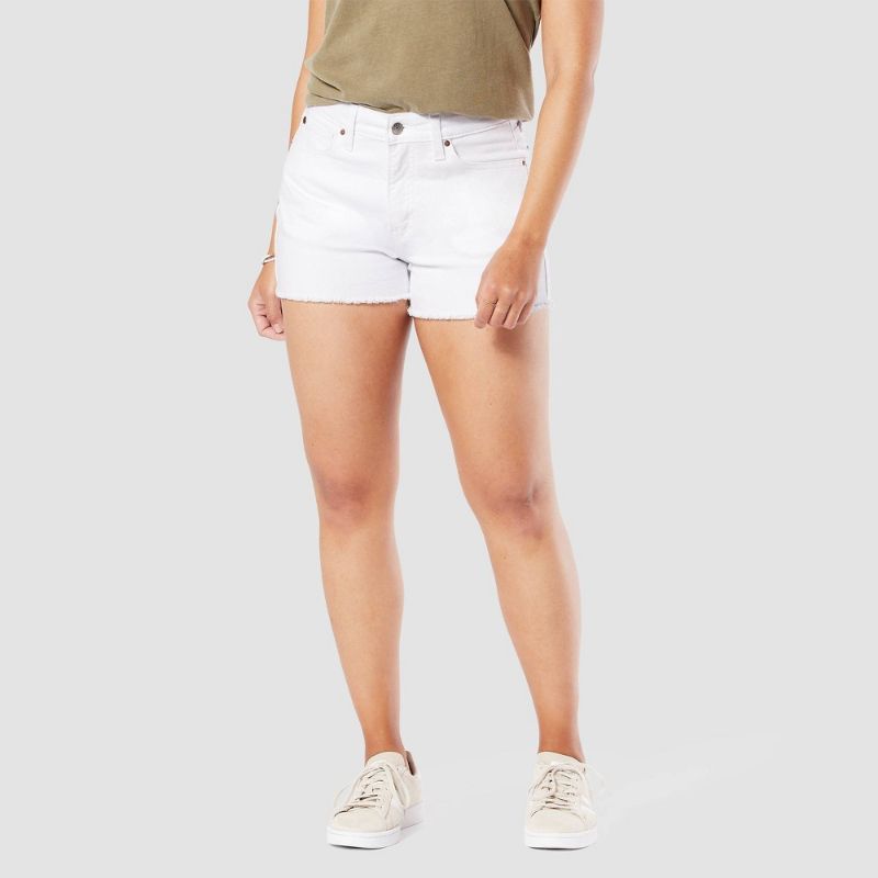 Photo 1 of DENIZEN® from Levi's® Women's High-Rise 3" Jean Shorts -SIZE 18
