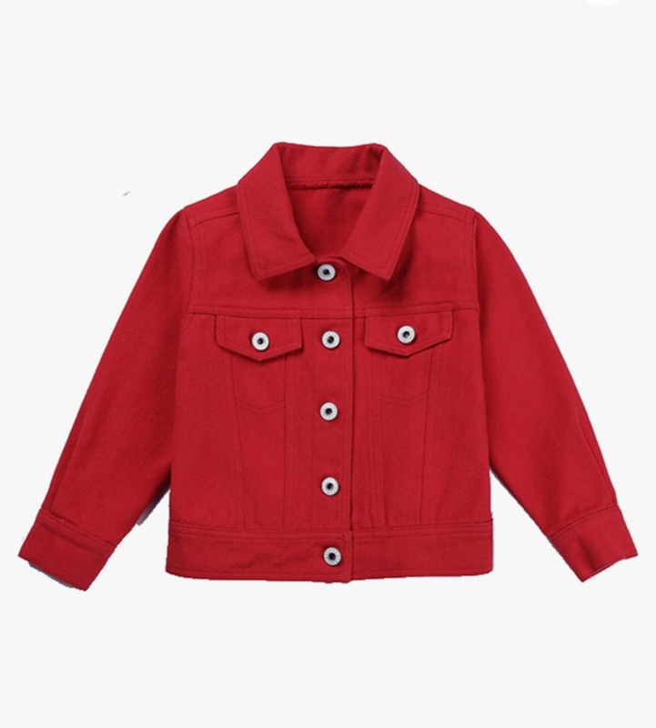 Photo 1 of Baby Toddler Little Boys Lapel Denim Jacket Fashion Trucker Jean Jacket size 12M