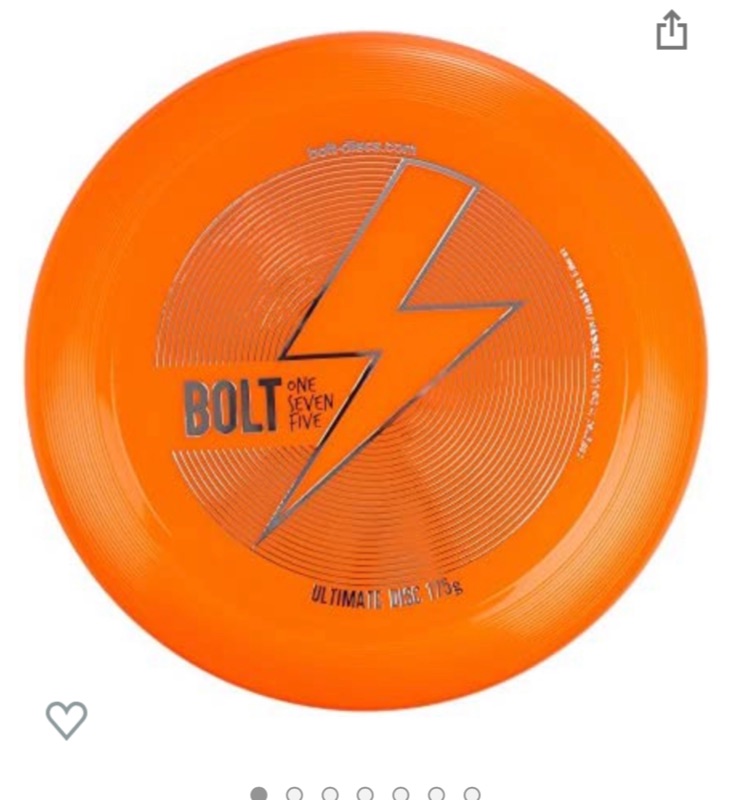 Photo 1 of BOLT OneSevenFive Ultimate 175g Flying Disc! Loads of UV Colors Available!