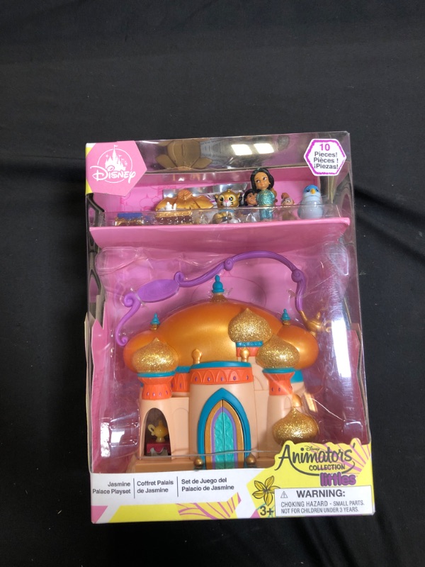 Photo 2 of Disney Animators' Collection Littles Jasmine Palace Playset

