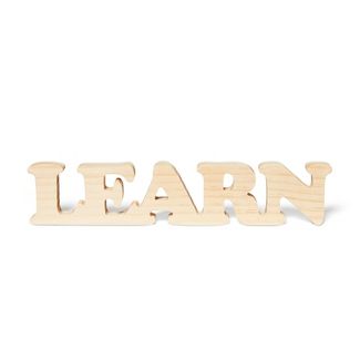 Photo 1 of 2 Piece Wood Word Base Learn - Mondo Llama™ Dimensions (Overall): 2.36 Inches (H) x .78 Inches (W) x 11.8 Inches (D)


