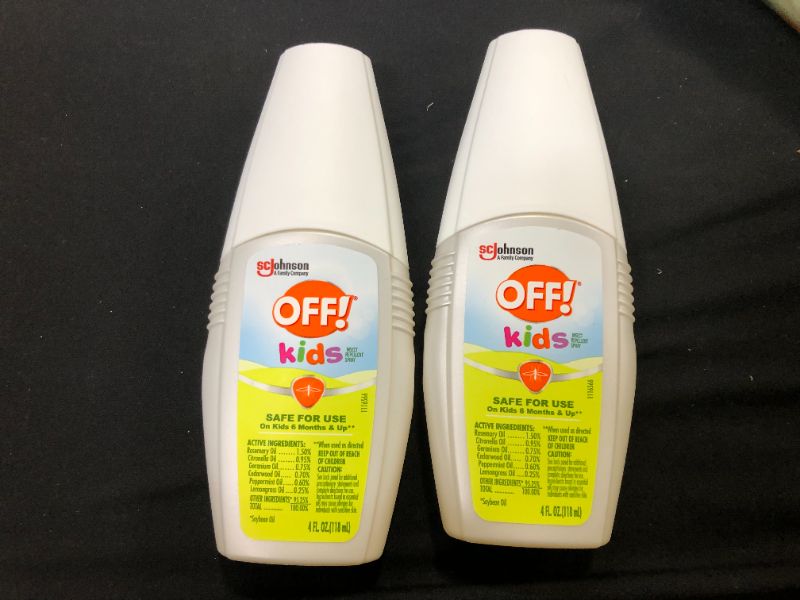 Photo 1 of 2 COUNT Kids Mosquito Spray, DEET Free