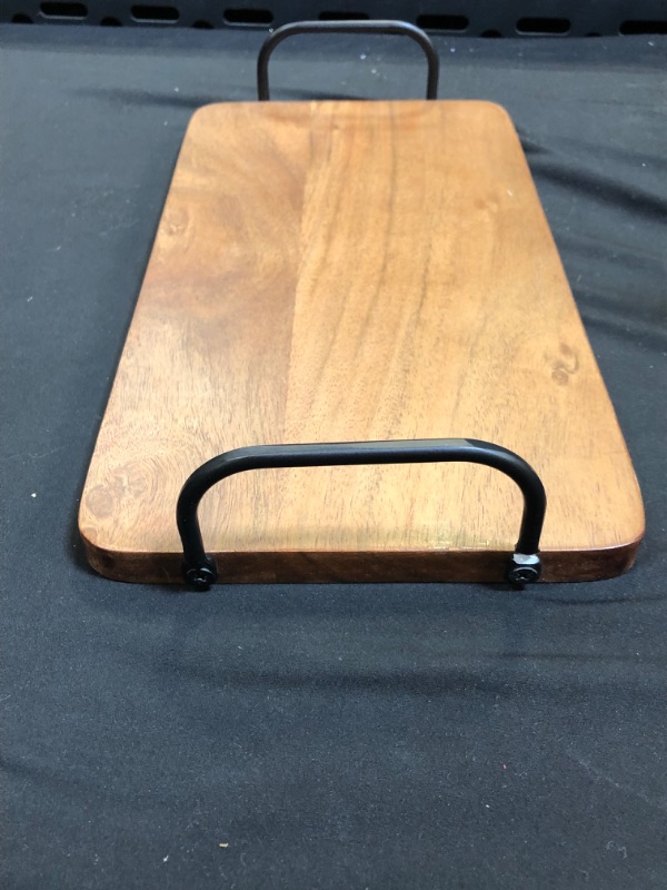 Photo 5 of 14" x 7" Wood Serving Board - Threshold™

