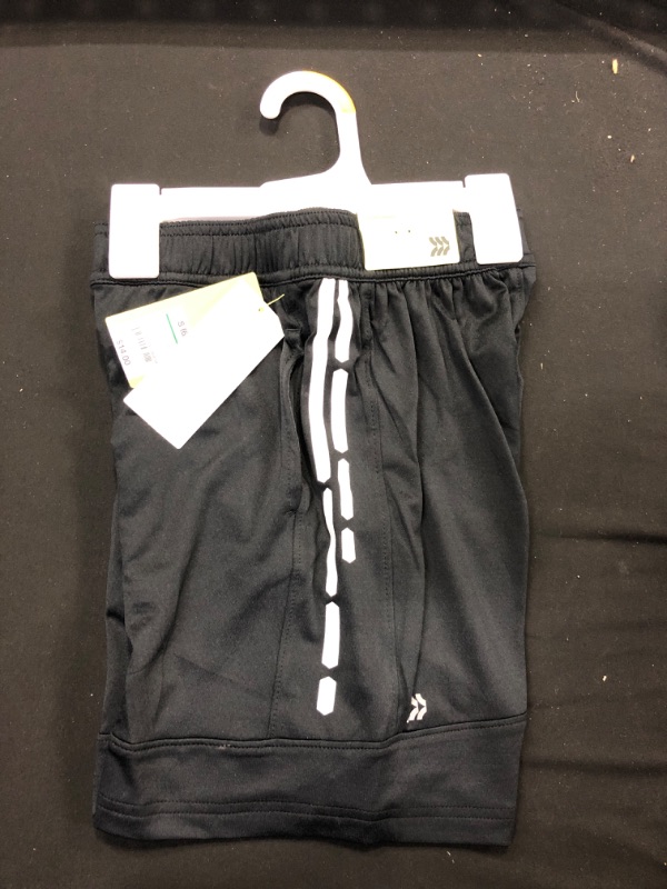 Photo 2 of  Boys' Basketball Shorts 7" - All in Motion Jet Black S