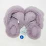 Photo 1 of  Girls' Brooklyn Crossband Fur Slippers - Cat & Jack Purple M