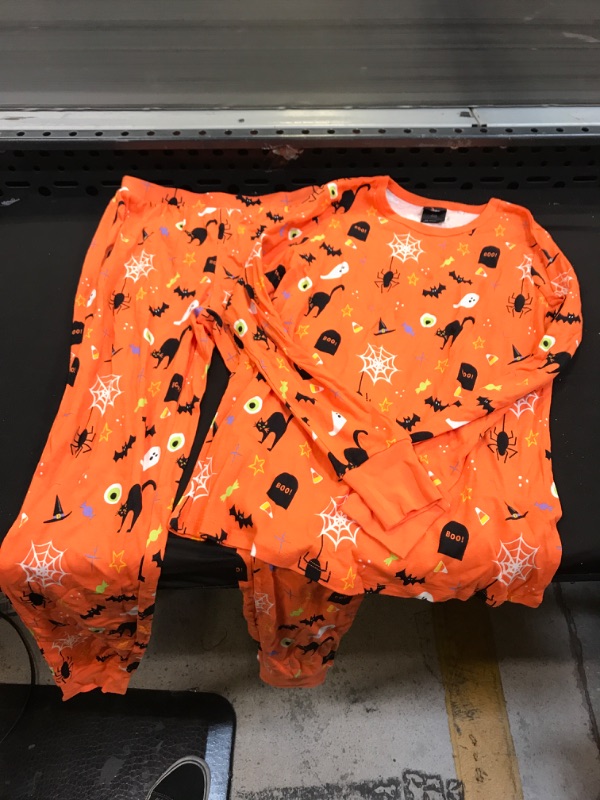 Photo 1 of Women's Halloween Matching Family Pajama Set - Hyde & EEK! Boutique™ Orange

