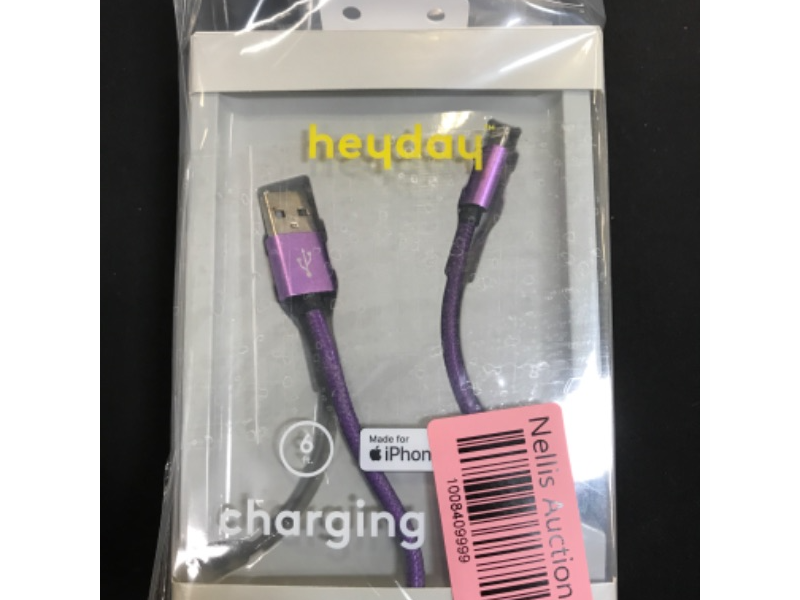 Photo 1 of heyday™ Lightning to USB-A Braided Cable0 PURPLE

