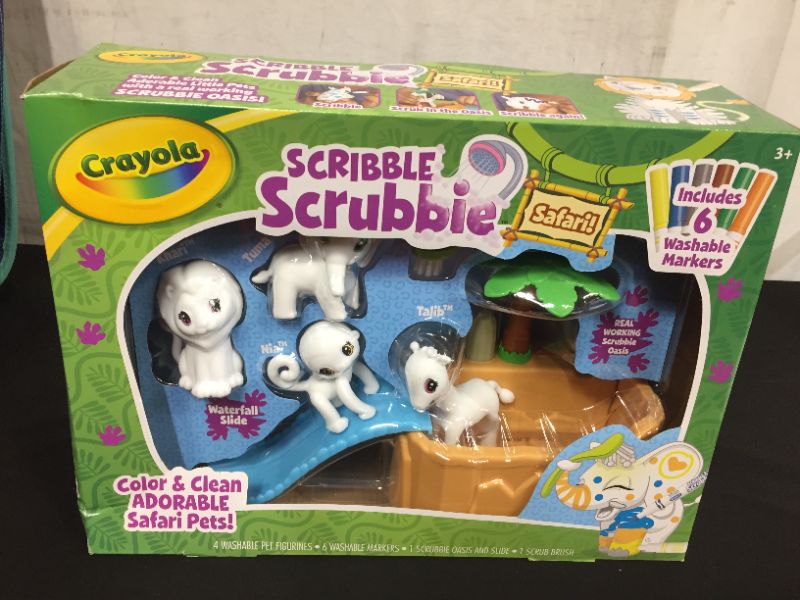 Photo 2 of Crayola Scribble Scrubbie Safari Animals Tub Set, Toys for Girls & Boys, Gift for Kids, Age 3, 4, 5, 6
