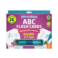 Photo 1 of Aqua Draw ABCs Reusable Flash Cards - Chuckle & Roar

