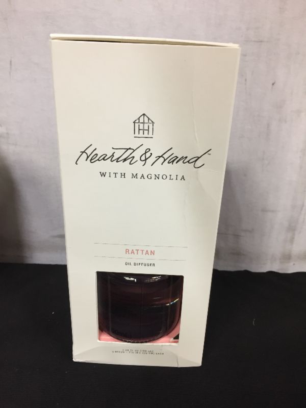 Photo 2 of 12.3 fl oz Rattan Oil Diffuser - Hearth & Hand™ with Magnolia