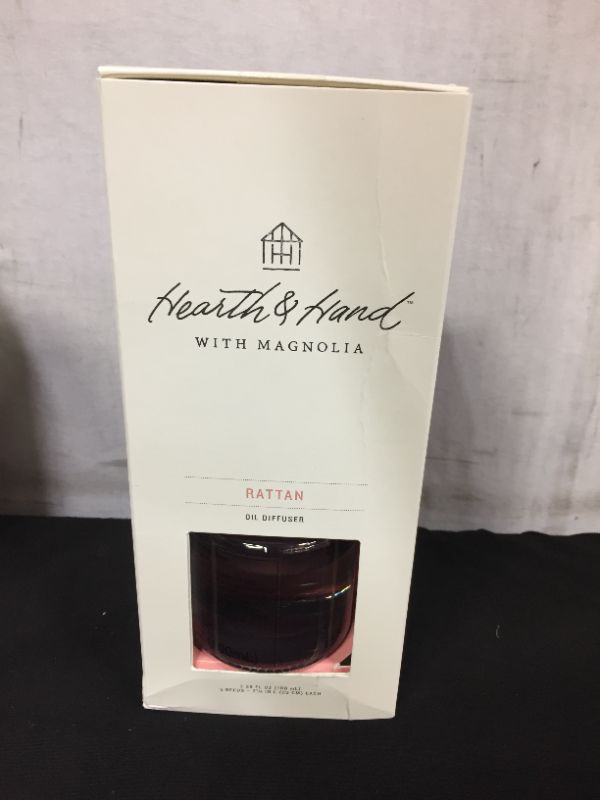 Photo 1 of 12.3 fl oz Rattan Oil Diffuser - Hearth & Hand™ with Magnolia