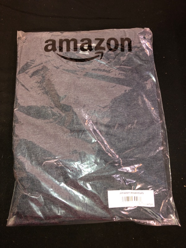 Photo 2 of Amazon Essentials Men's Regular-Fit Short-Sleeve Crewneck T-Shirt, Multipacks
, SIZE XL, (ITEM LOOKS LIKE A DARKER SHADE COMPARED TO STOCK PHOTO)