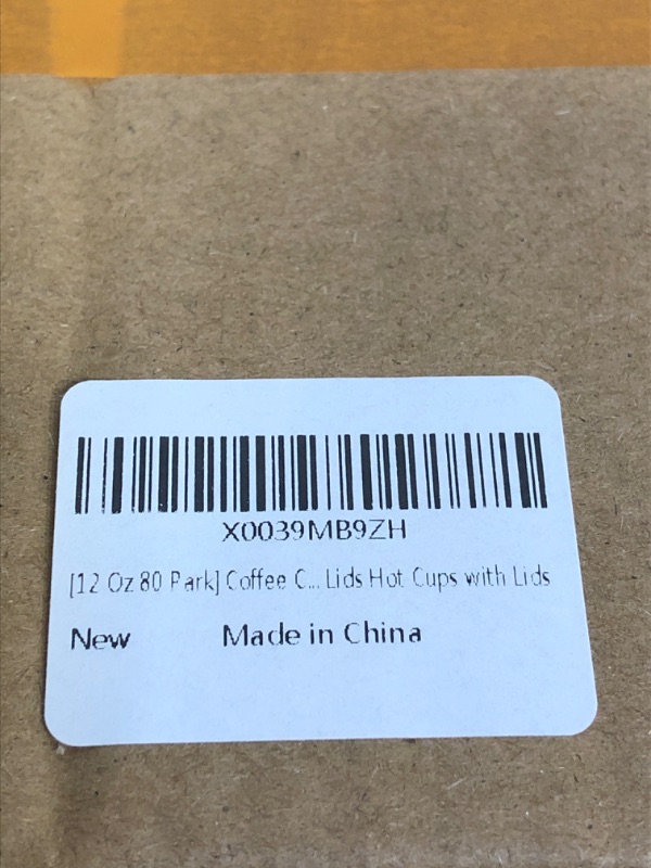 Photo 4 of ?12 Oz 80 Park?Coffee Cups with Lids and Straws, Insulated Double Wall Paper Coffee Cups with Lids, Disposable Coffee Cups 12 Oz Coffee Cups with Lids To Go Coffee Cups with Lids Hot Cups with Lids
, FACTORY SEALED 