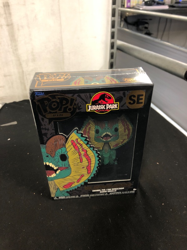 Photo 2 of Funko POP! Pins: Jurassic Park - Dino (Glow) ITEM IS FACTORY SEALED 