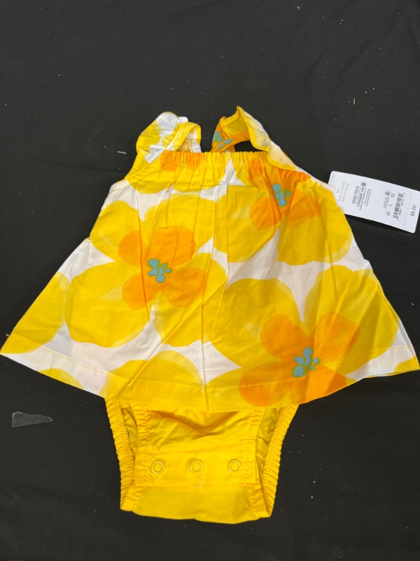 Photo 2 of Baby Girls' Floral Sunsuit - Just One You® Made by Carter's 3M