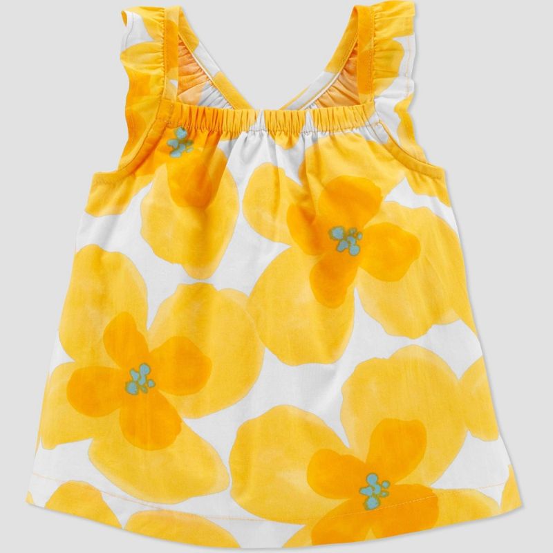 Photo 1 of Baby Girls' Floral Sunsuit - Just One You® Made by Carter's 3M