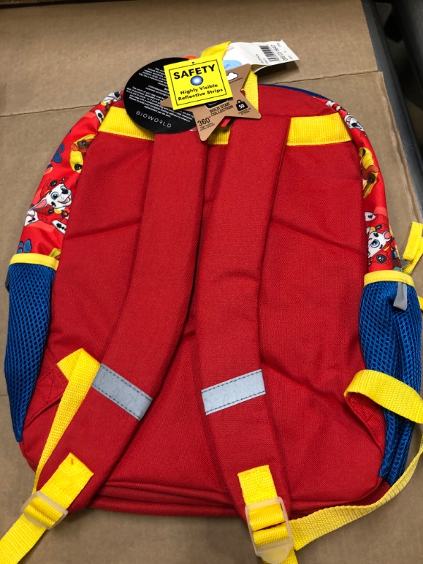 Photo 3 of PAW Patrol Kids 16 Kids School Backpack - Red