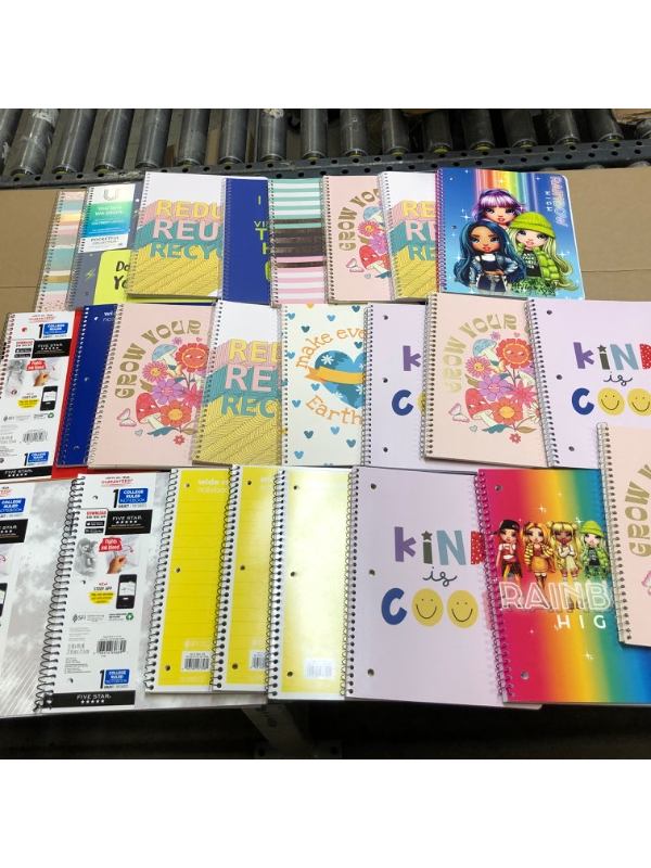 Photo 1 of Assorted Spiral Notebook