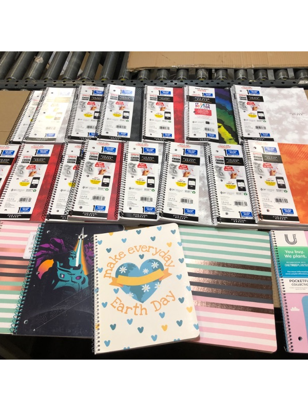 Photo 1 of Assorted Spiral Notebook