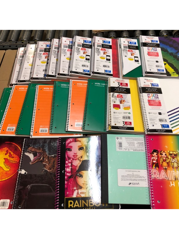 Photo 1 of Assorted Spiral Notebook