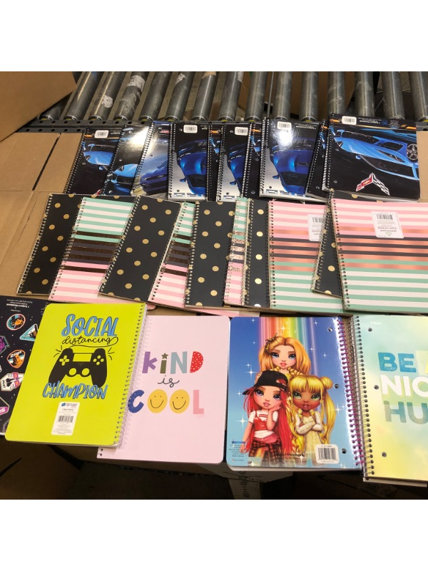 Photo 1 of Assorted Spiral Notebook