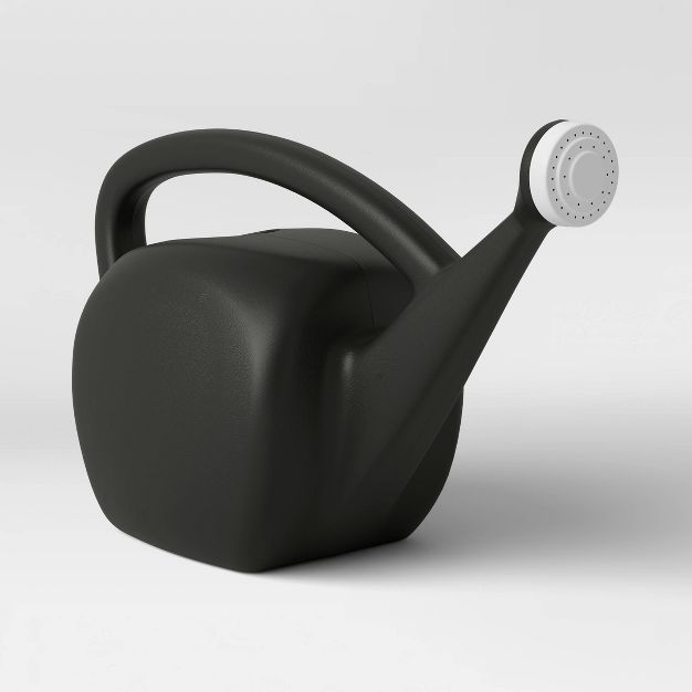 Photo 1 of 2gal Novelty Watering Can Black - Room Essentials™ [ 2 bottles ] 

