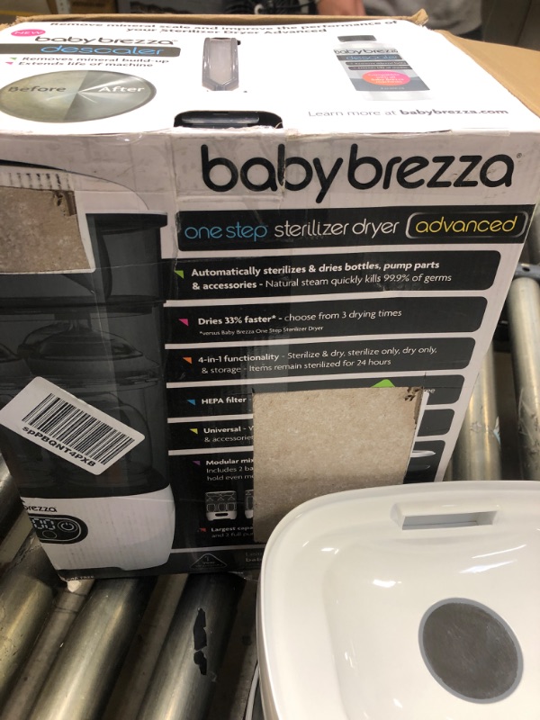 Photo 3 of  Baby Brezza Bottle Sterilizer and Dryer Advanced – HEPA Filter And Steam