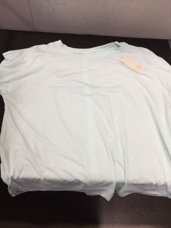 Photo 1 of ALL IN MOTION SHORT SLEEVE TOP SIZE L --COLOR BABY BLUE --