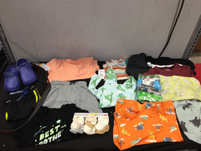 Photo 1 of BAG LOT OF BOYS CLOTHES ALL DIFFERENT SIZES --SOLD AS IS ---