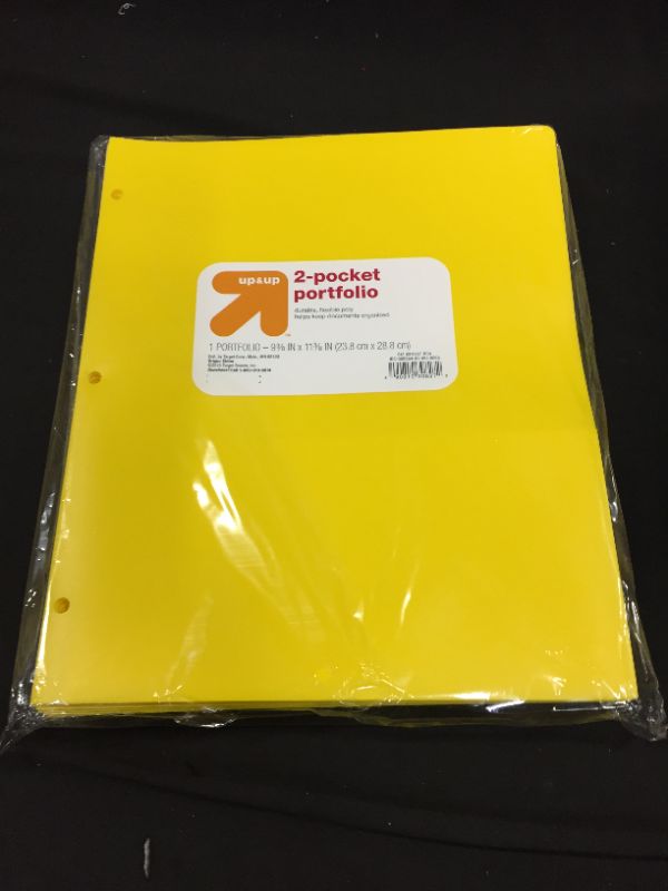 Photo 2 of 2 Pocket Plastic Folder - up & up™ 24 PACK 

