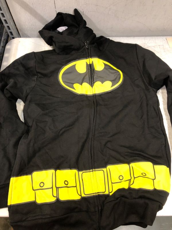 Photo 2 of Boys' Batman Zip-Up Hoodie - Black XL