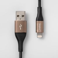Photo 2 of heyday™ USB-C to USB-A Braided Cable--Apple USB-C to USB Adapter - 6.1in--heyday™ Lightning to USB-A Round Cable

