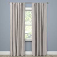 Photo 1 of 1pc Blackout Aruba Linen Window Curtain Panel - Threshold™ 84" 

