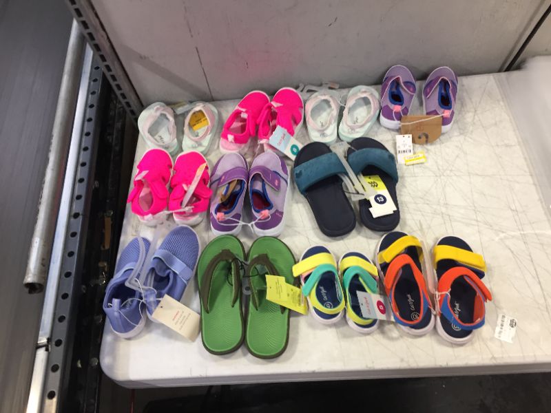 Photo 1 of Assorted Target shoes, various sizes and styles 