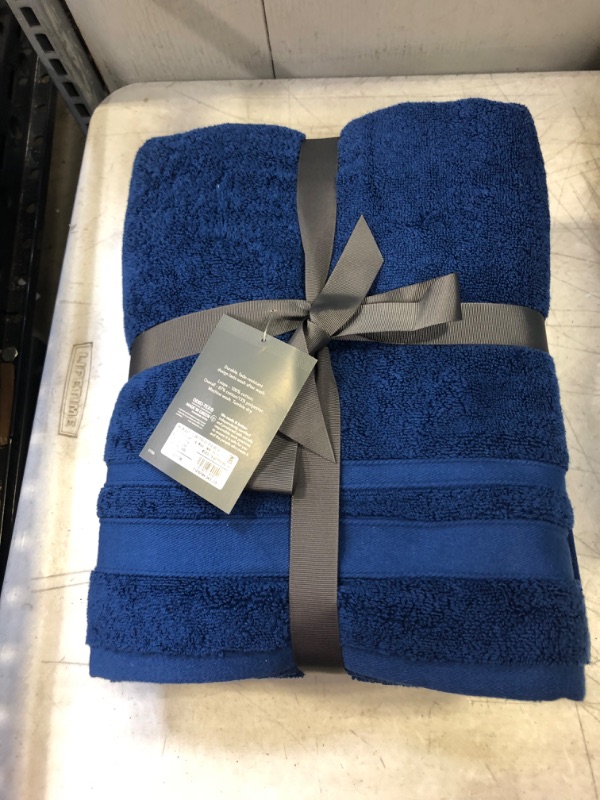 Photo 2 of 2pc Performance Towel Set Blue - Threshold