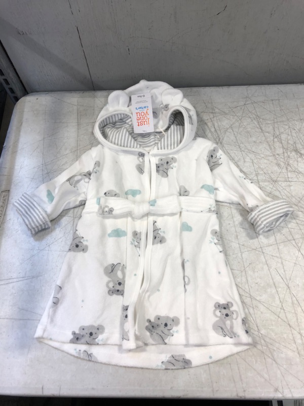 Photo 2 of Baby Koala Bath Robe - Just One You made by carter's White/Gray Size 0-9 Months -

