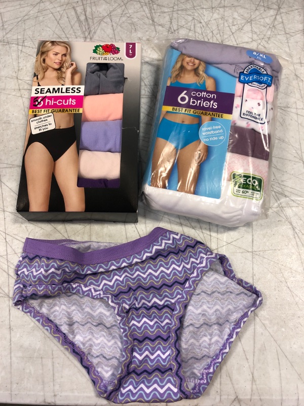 Photo 1 of 12 PC WOMENS UNDERWEAR SIZE 7/8 AND GIRLS SIZE 8