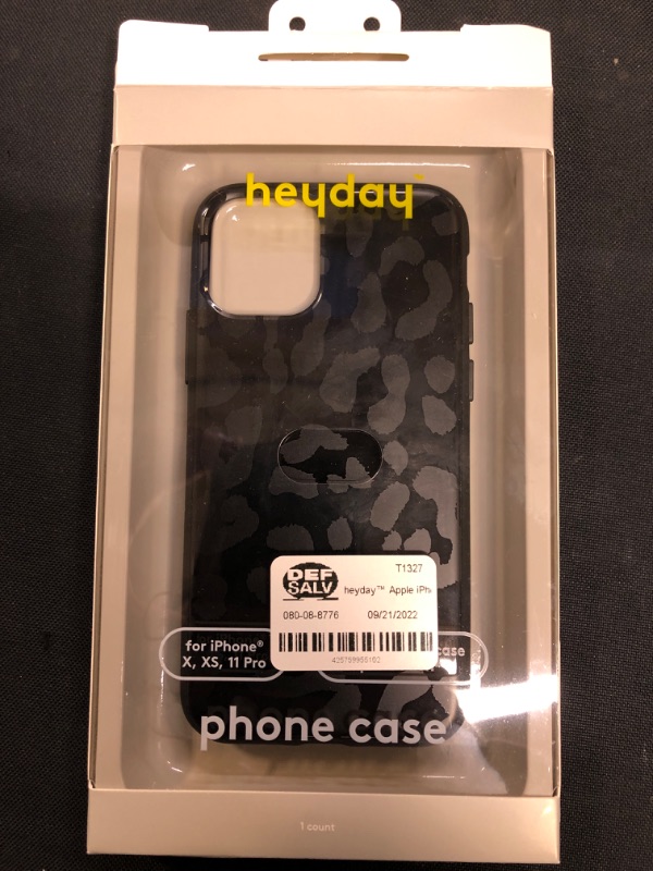 Photo 1 of heyday™ Apple iPhone 11 Pro/X/XS Case - Black Leopard Print


