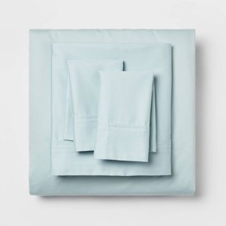 Photo 1 of 400 Thread Count Solid Performance Sheet Set - Threshold™(Full)