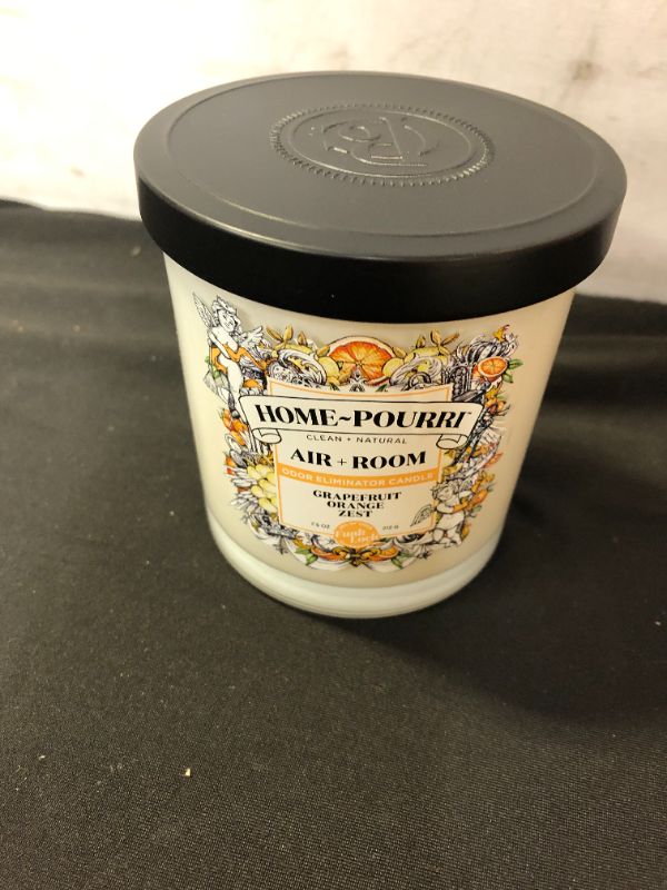 Photo 2 of 7.5oz Grapefruit Orange Zest Home Candle - Poo-Pourri

