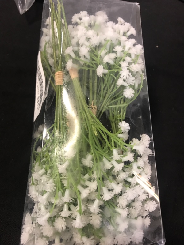 Photo 2 of Babies Breath Flowers Artificial Fake Gypsophila DIY Floral Bouquets Arrangement Wedding Home Decor 10PCS